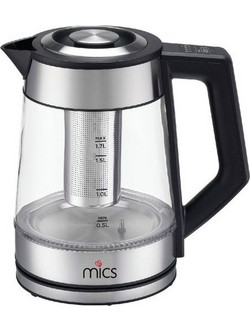 Mics MC17KT25G Γυάλινος Βραστήρας 1.7lt 2200W