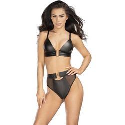 Axami Γυναικείο Sexy String Μαύρο V-10576