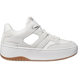 Michael Kors Γυναικεία Sneakers Flatforms Λευκά 43R6RYFS3L-085