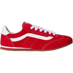 Vans Super Lowpro Γυναικεία Sneakers Κόκκινα VN000D83-IZQ
