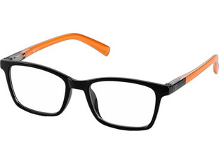 EyeLead E260 Ανδρικά Γυαλιά Πρεσβυωπίας +2.25 Κοκάλινα Μαύρα Πορτοκαλί