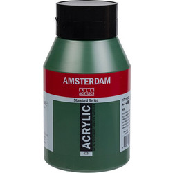 Royal Talens Amsterdam 622 Olive Green Deep Ακρυλικό Χρώμα Ζωγραφικής 1lt