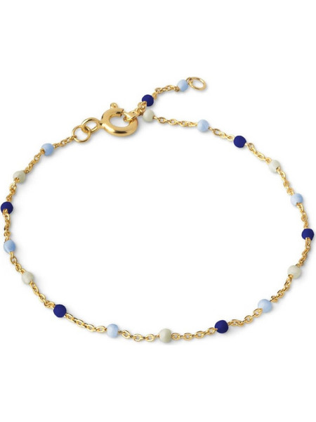 Enamel Copenhagen Lola Marine Γυναικείο Βραχιόλι Αλυσίδα από Ασήμι 925 Επιχρυσωμένο B66G