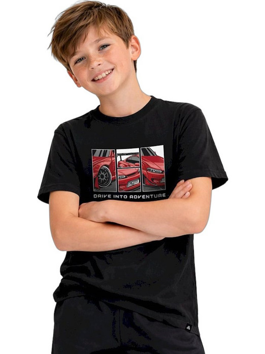 Firefly Παιδικό T-Shirt Κοντομάνικο Μαύρο FBT26211-0002