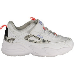 Fila Skye V Παιδικά Sneakers Μπεζ Μαύρα FFK0268S-BI13036
