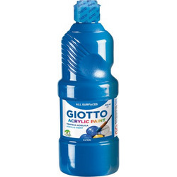 Giotto Blue Ακρυλικό Χρώμα Ζωγραφικής 500ml