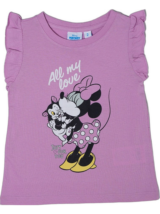 Up Minnie Παιδικό T-Shirt Αμάνικο Λιλά 0392276-PINK