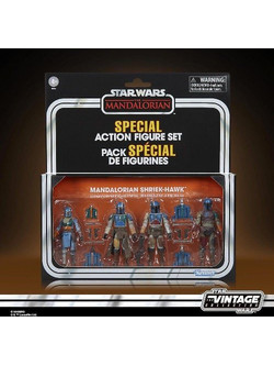 Hasbro Star Wars Mandalorian Shriek-Hawk Σετ Φιγούρες Δράσης για 4+ Ετών 10cm