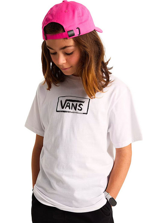 Vans Παιδικό T-Shirt Κοντομάνικο Λευκό VN000TC9WHT