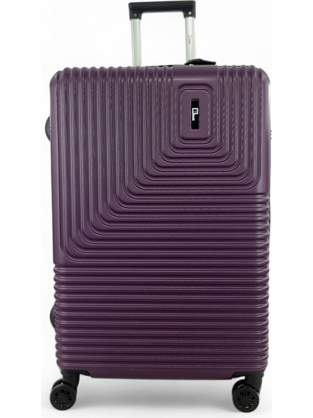 Rain RB80144 Βαλίτσα Μεγάλη 75x48x29cm με 4 Ρόδες Μωβ