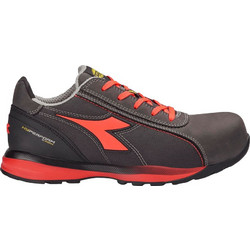 Diadora Glove Hyper Low Αθλητικά Παπούτσια Ασφαλείας S3 Αδιάβροχα Γκρι Κόκκινα 06100767