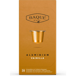 Caf?s Baqu? Κάψουλες Espresso Vainilla Συμβατές με Μηχανή Nespresso 20τμχ