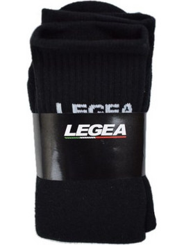 Legea Βαμβακερές Ανδρικές Κάλτσες Μέχρι το Γόνατο Μαύρες 2Pack ACLM2107-0010