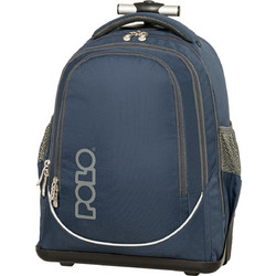 Polo Σχολική Τσάντα Τρόλεϊ Δημοτικού Navy Μπλε 901074-5500