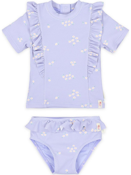 Little Dutch Dreamy Lavender Αντηλιακό UV Βρεφικό Μαγιό με Μπλούζα για Κορίτσι Λιλά CL26030452