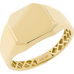 Million Diamonds Ανδρικό Δαχτυλίδι Σεβαλιέ από Xρυσό 9K RA23912