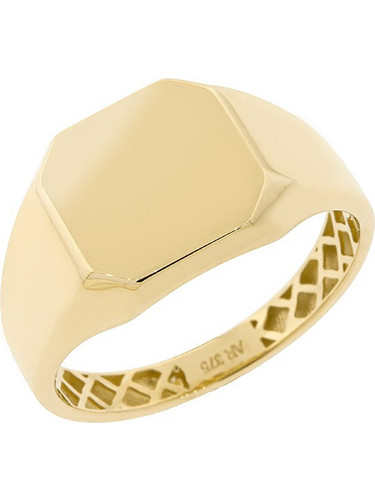 Million Diamonds Ανδρικό Δαχτυλίδι Σεβαλιέ από Xρυσό 9K RA23912