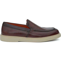 Perlamoda Ανδρικά Μοκασίνια Loafers Δερμάτινα Καφέ 010200IV
