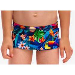 Funky Trunks Birdie Wordie Αθλητικό Παιδικό Μαγιό Σλιπ για Αγόρι Royal Blue Κόκκινο Πορτοκαλί FTS002B72248