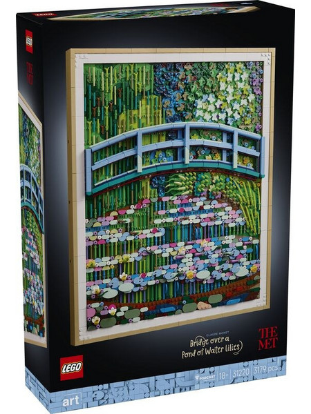 Lego Art Claude Monet Bridge over a Pond of Water Lilies για 18+ Ετών 31220