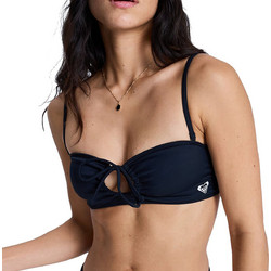 Roxy Solid Essentials Bikini Top Μπουστάκι Μαύρο ERJX305692-KVJ0