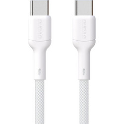 Dudao L9C Braided USB-C to USB-C 65W 1m White