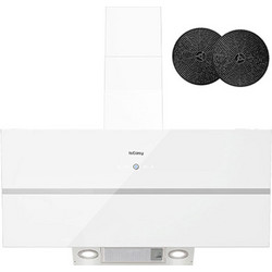 IsEasy TV1390D4-CC-I2 Απορροφητήρας Καμινάδα-Τζάκι 90cm Μπεζ