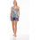 Secret Point Babydoll Καλοκαιρινό Σατέν Navy Μπλε 126-508