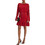 Guess Ilenia Mini Βραδινό Φόρεμα Κόκκινο W6RK37WJ712-G524