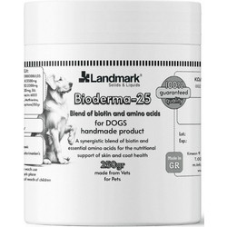 Landmark Bioderma-25 Συμπλήρωμα Διατροφής Σκύλου για Δέρμα & Τρίχωμα σε Σκόνη 250gr