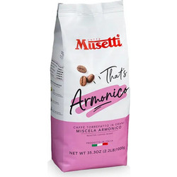 Caffe Mussetti Armonico Καφές Espresso Αλεσμένος 1kg