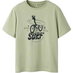 Name It Παιδικό T-Shirt Κοντομάνικο Πράσινο Mint 13250997