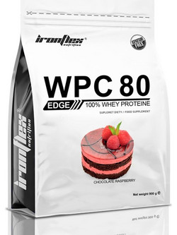 IronFlex WPC 80 Edge Chocolate Raspberry Πρωτεΐνη Ορού Γάλακτος Χωρίς Γλουτένη 909gr