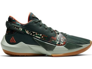 Nike Zoom Freak 2 Ανδρικά Αθλητικά Παπούτσια για Μπάσκετ Χακί DC9853-300