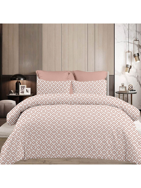 Astron Σετ Σεντόνια Υπέρδιπλα Βαμβακερά 245x260 Chiara Chocolat