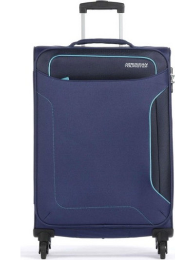 American Tourister Holiday Heat 106795-1596 Βαλίτσα Μεσαία 68x43x27cm με 4 Ρόδες Μπλε