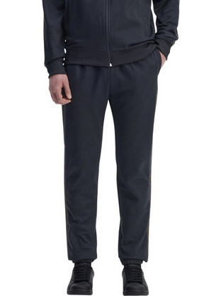 Fred Perry Ανδρικό Παντελόνι Φόρμας με Λάστιχο Navy Μπλε T5507-40A