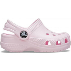 Crocs Littles Παιδικά Παπούτσια Θαλάσσης Ροζ 11441-6ZW