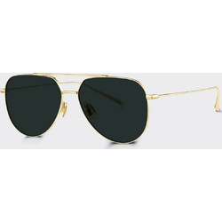 Bolon BV1037 C68 Ανδρικά Γυαλιά Ηλίου Aviator Μεταλλικά Χρυσά με Μαύρο Φακό
