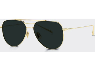 Bolon BV1037 C68 Ανδρικά Γυαλιά Ηλίου Aviator Μεταλλικά Χρυσά με Μαύρο Φακό