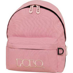 Polo Mini Σχολική Τσάντα Πλάτης Νηπιαγωγείου Ροζ 901067-3938