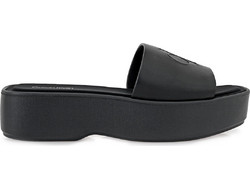 Calvin Klein Καλοκαιρινές Γυναικείες Πλατφόρμες Χαμηλές Μαύρες HW0HW03026-0GJ