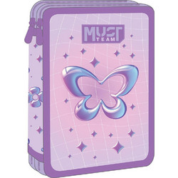 Must Butterfly Κασετίνα Γεμάτη με 2 Θήκες Λιλά 587272
