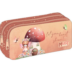 Must Romantic Fairy Κασετίνα Βαρελάκι με 2 Θήκες Σομόν 587185