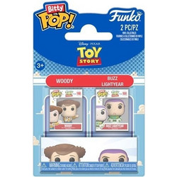 Funko Bitty Pop! Toy Story Woody & Buzz Lightyear