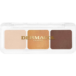Dermacol Compact Trio 3 Golden Sands Παλέτα Σκιών 4.2gr
