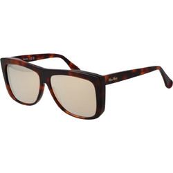 Max Mara MM0066 52L Γυναικεία Γυαλιά Ηλίου Τετράγωνα Κοκάλινα Ταρταρούγα με Καφέ Φακό