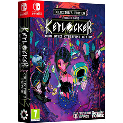 Keylocker Turn Based Cyberpunk Action Collector's Edition Nintendo Switch