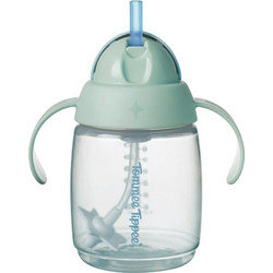 Tommee Tippee Trainer Straw Εκπαιδευτικό Κύπελλο 6m+ Green 240ml