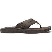 Timberland Δερμάτινες Ανδρικές Σαγιονάρες Καφέ TB0A2R4EEWI